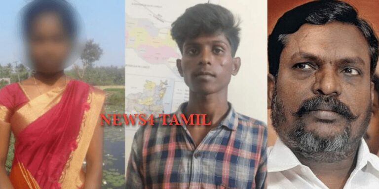 கொலை செய்ததை  தலித் இளைஞரே ஒப்பு கொண்ட பிறகும் சாதியை வைத்து காப்பாற்ற துடிக்கும் திருமாவளவன்