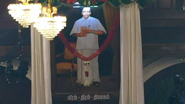 Dr Ramadoss Stance in Portrait of freedom fighter Padayatchiar unveiled in Assembly-News4 Tamil Online News Channel Live