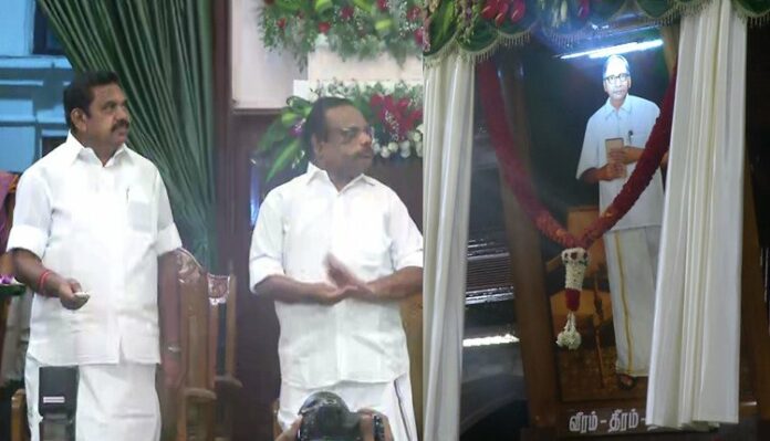 Portrait of freedom fighter Padayatchiar unveiled in Assembly-News4 Tamil Today News Portrait of freedom fighter Padayatchiar unveiled in Assembly-News4 Tamil Today News