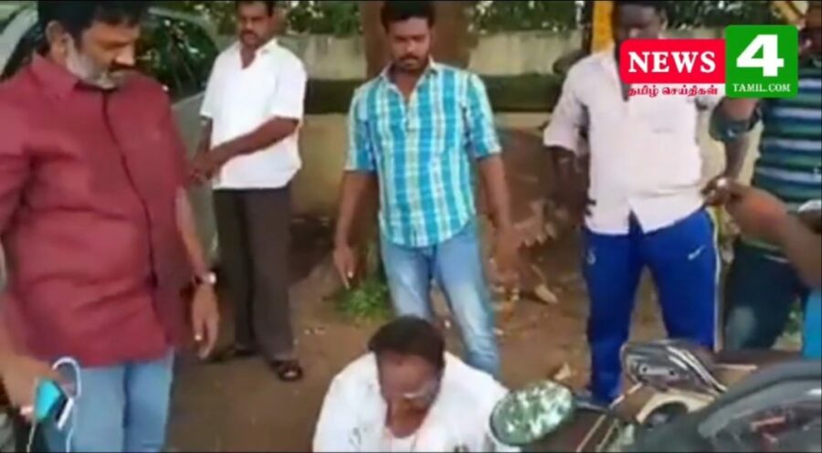 அடங்கமறு! அத்துமீறு! பாணியில் செய்தியாளரை நடுரோட்டில் சரமாரியாக தாக்கும் விசிகவினர்