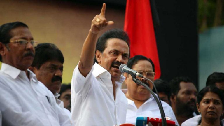 DMK Leader MK Stalin asks Enquiry in Police Department Corruption Case