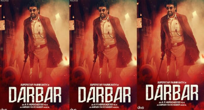 darbar motion poster