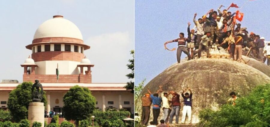 காலி இடத்தில் பாபர் மசூதி கட்டப்படவில்லை: தீர்ப்பின் முதல்கட்ட விபரம்