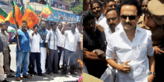 ஸ்டாலின் காரை வழிமறித்து முரசொலி மூல பத்திரத்தை கேட்ட பாஜக! பதற்றத்தில் உறைந்த திமுக உபிக்கள்