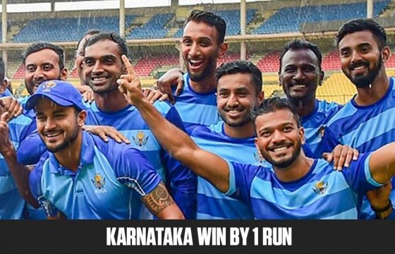 பரபரப்பான இறுதிப்போட்டி: ஒரே ஒரு ரன் வித்தியாசத்தில் தமிழ்நாடு அணி தோல்வி