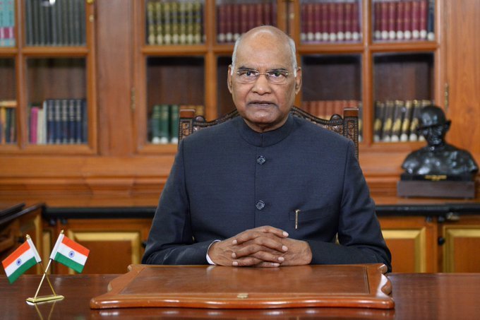 President Ram Nath Kovind addresses to the nation on the eve of the 71st Republic Day