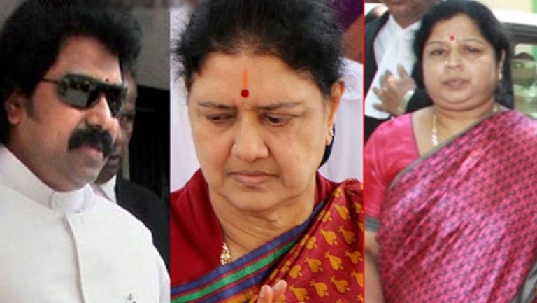 Tamil Nadu government action against Sasikala family