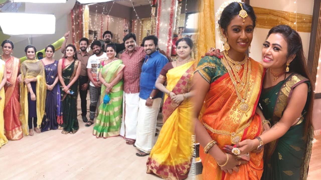 Bharathi Kannamma Serial Celebrity Marries Vijay TV Celebrity Heroine!