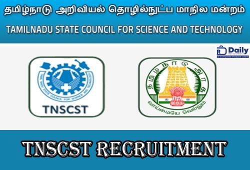 TNSCST Employment !! Salary up to Rs 55,000 per month !!
