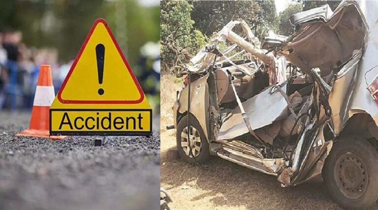 6 members of the same family die tragically! Government bus and car face to face collision!