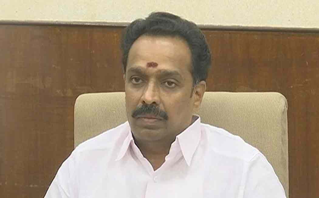 Anti-bribery order issued to former minister MR Vijayabaskar!