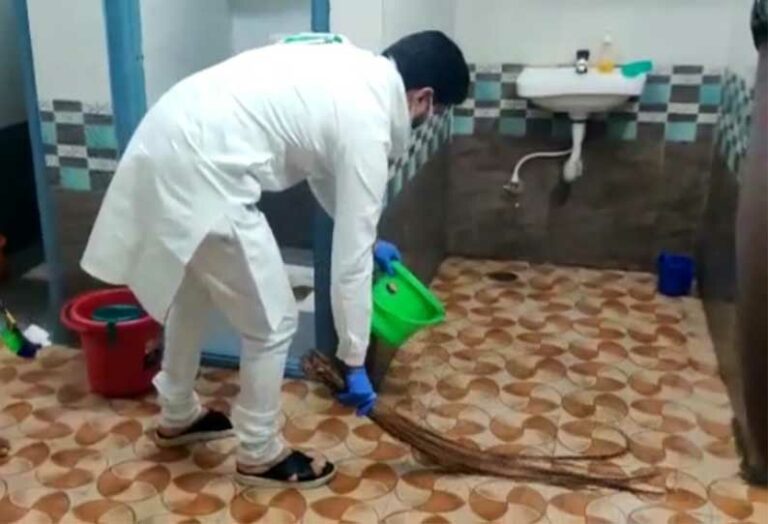 MLA who did the cleaning work in the bathroom! This is the reason!