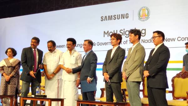 1588 crore contract employs 600 people? Government of Tamil Nadu to join Samsung!