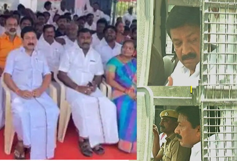 ADMK ex-minister CV Shanmugam arrested Successive mess that happens in the opposition!