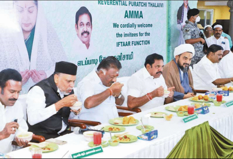 என்றும் ஜெயலலிதா வழியில் சிறுபான்மையினரின் பாதுகாவலனாக அதிமுக! எடப்பாடி பழனிச்சாமி!