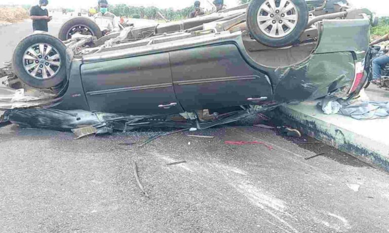 A doctor died on the spot in a road accident in Villupuram district.