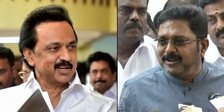 Stalin and Palaniswami are the same in this matter! DTV Dhinakaran's tweet condemning the Vidya government!