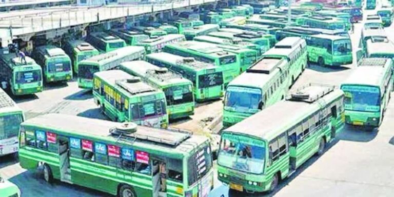 The transport corporation is unable to run government buses! What is the cause of the public question?