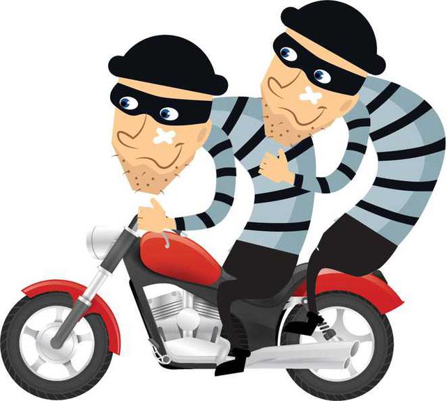 Motorcycle thief caught red-handed in Tanjore!!