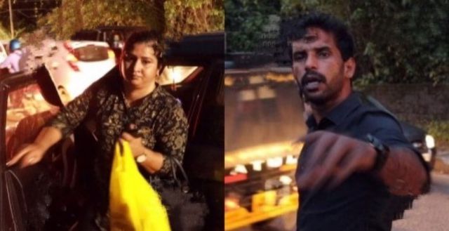 Actors who drove the car wrongly while drunk! Run when you see the police..?