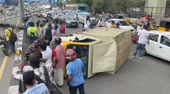 வழிகாட்டி பலகை விழுந்த விபத்தில் கோமா நிலையில் இருந்த இளைஞர் உயிரிழப்பு 