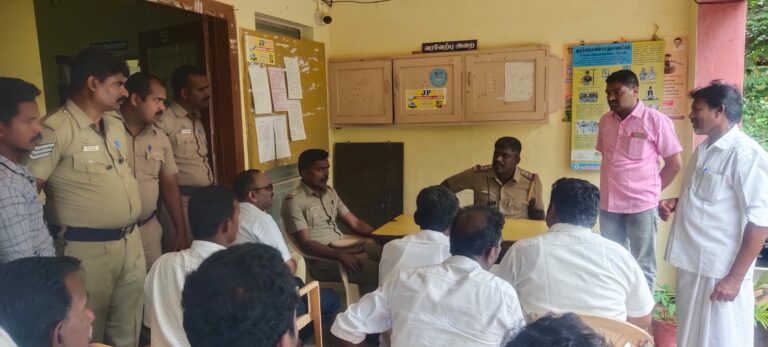 Counseling meeting for cable TV operators in the presence of police inspector!