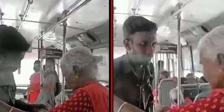 4 cases of assault on old woman who said she would not go on OC bus!! Revenge taken by DMK!!