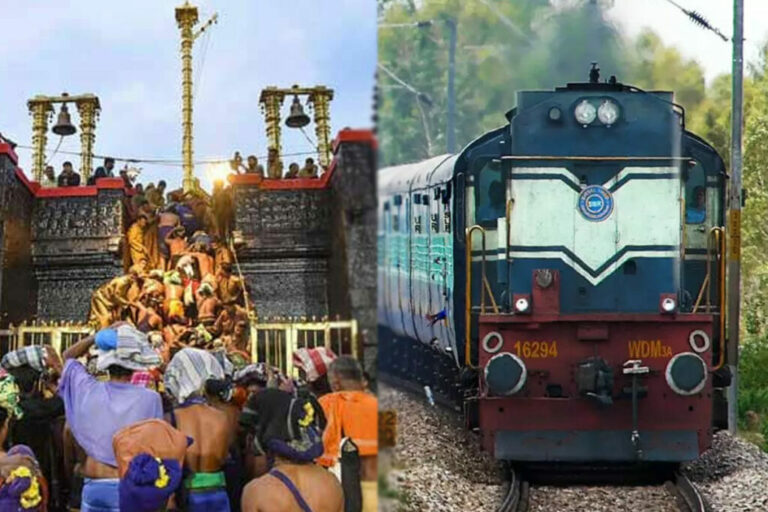 Happy news for Sabarimala devotees! Special trains will be operated from this day!