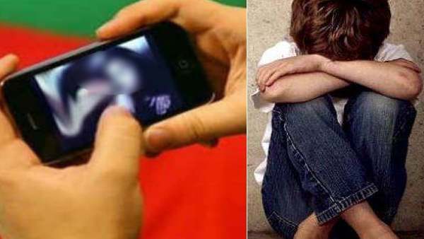 A 10-year-old boy who saw that video did a terrible thing to a 3-year-old girl! Cell phone in the background!