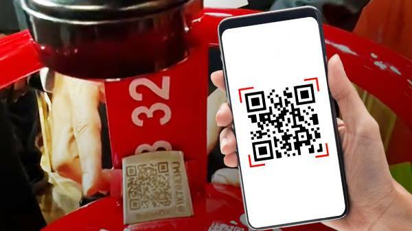 QR code on LPG cylinders! No one can escape anymore!