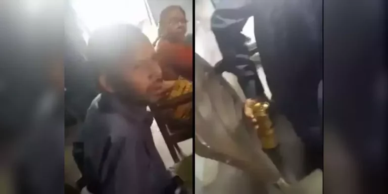 The teacher who gave a wine party in the school hall!! Shocking video released