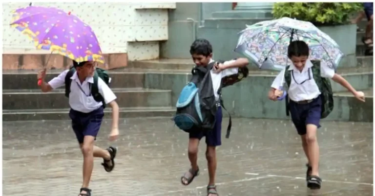 Heavy rain reverberates only for school holidays! The order issued by the District Collector!