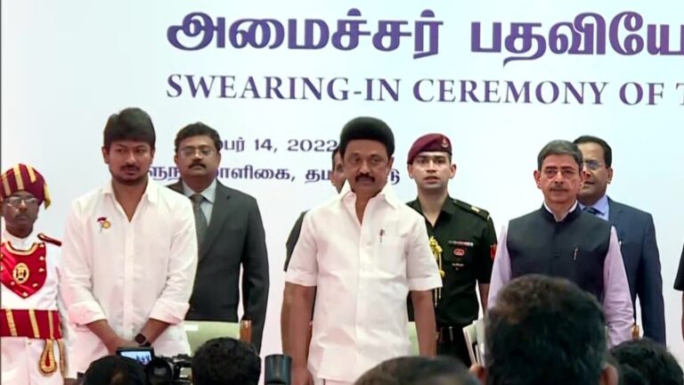 Udhayanidhi Stalin became Sports Minister !! Inauguration as the 35th minister!