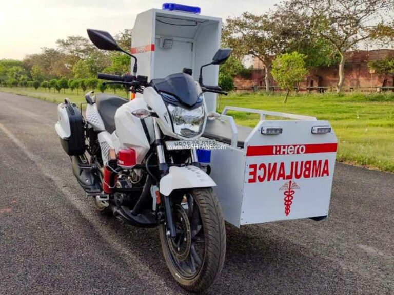 Introducing the first bike ambulance facility! The government issued a strange service!
