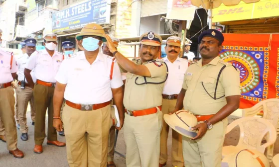 வெளியிலின் தாக்கம் அதிகரிப்பு.. இனி சேலம் போக்குவரத்து காவலர்களுக்கு மோர்!! 