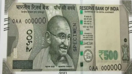 ரிசர்வ் வங்கி வெளியிட்ட முக்கிய தகவல்! இந்த வகை 500 ரூபாய் நோட்டு போலியானது?
