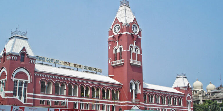 loudspeaker-announcement-again-passengers-excited-at-chennai-central-railway-station