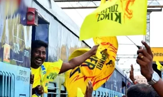ஐபிஎல் சென்னை சூப்பர் கிங்ஸ் விசில் போடு எக்ஸ்பிரஸ்! சிஎஸ்கே நிர்வாகம் சிறப்பு ஏற்பாடு!!