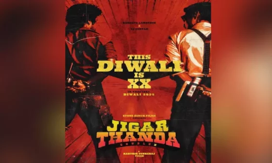 தீபாவளிக்கு ரிலீஸ் ஆகும் ஜிகர்தண்டா 2! வெளியான அதிகாரப்பூர்வ அறிவிப்பு!!