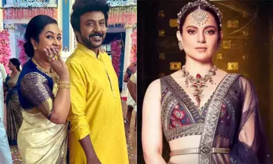 ராதிகாவிற்கு மோதிரம் பரிசளித்த ராகவா லாரன்ஸ்!! முடிவடைந்த சந்திரமுகி 2 !!