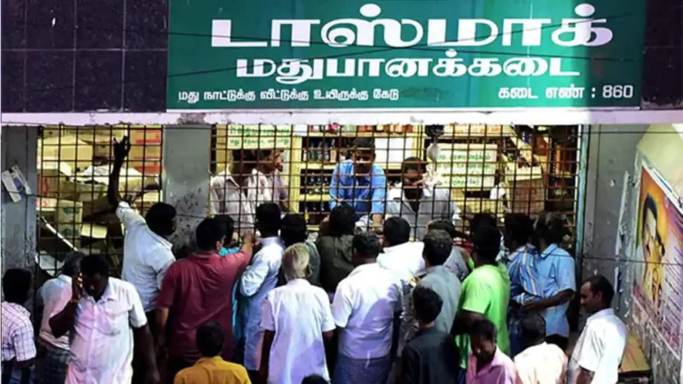 Tasmac shops in Tamil Nadu will now operate only from 12-10 pm. Minister's order...!!!