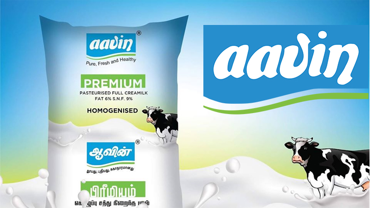 Enriched cow's milk in Aavin's company!! Introducing today!!