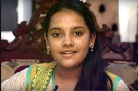 Who is the cute Vijay TV serial heroine as a child?