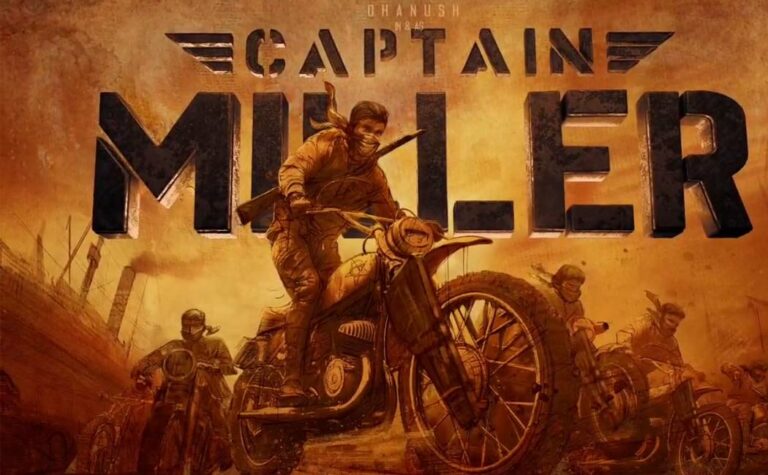 Captain Miller Movie First Look!!Actor Dhanush's tweet!!