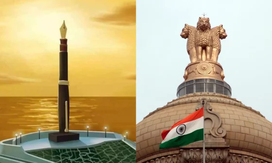 மக்கள் பணத்தில் பேனா நினைவு சின்னம்!! அனுமதி வழங்கிய மத்திய அரசு.. அதிர்ச்சியில் எதிர்கட்சிகள்!!