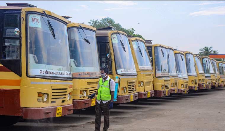 New buses coming to Tamil Nadu!! Change to yellow now!!
