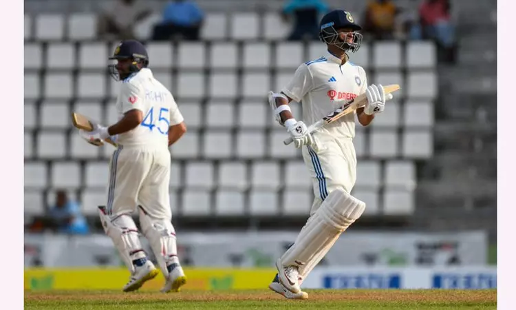 First Test Match!! Indian players made a strong start!!