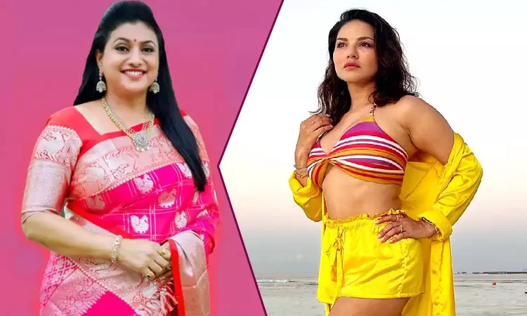 Sunny Leone criticized Roja as if she recited the scriptures!! The actress gave an action response!!