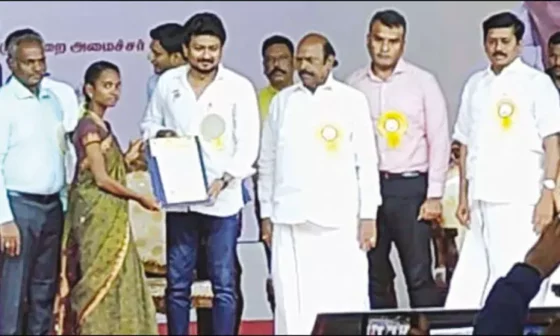நாட்டுக்கே முன்னோடியாக திராவிட மாடல் ஆட்சி!!  உதயநிதி ஸ்டாலின் பெருமிதம்!! 