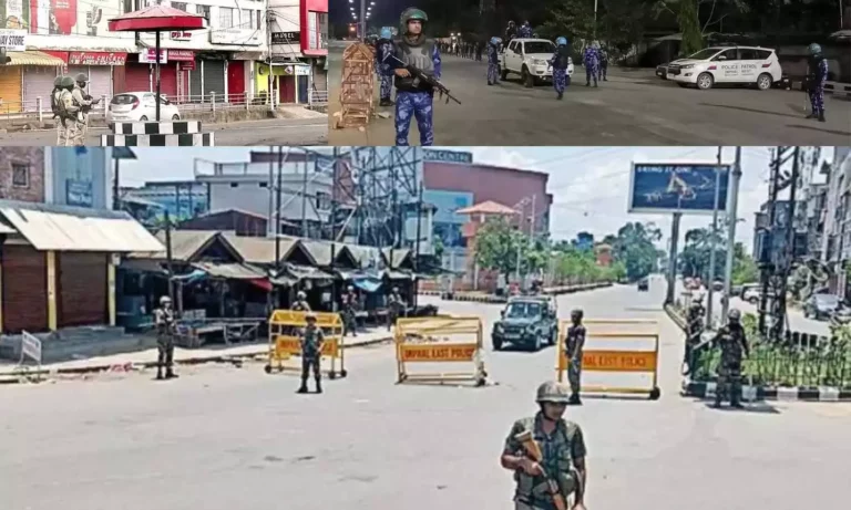 Manipur riots erupt again!! Curfew relaxation withdrawn!!